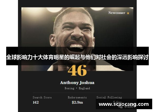 全球影响力十大体育明星的崛起与他们对社会的深远影响探讨